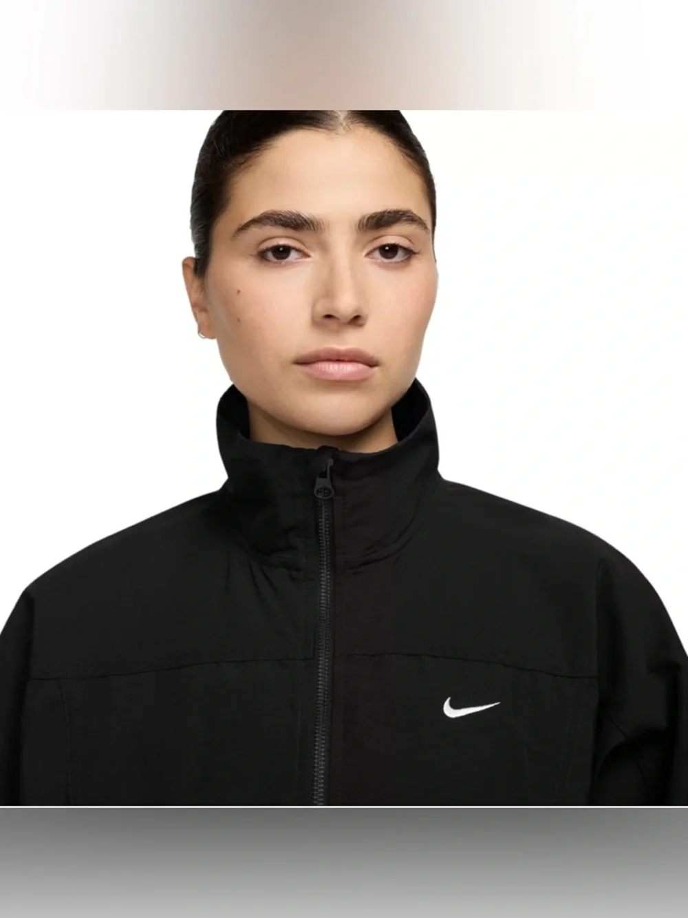 NWT Nike Everything Women's Oversized Repel UV Protection Jacket XL Black